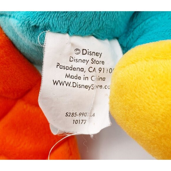 Phineas & Ferb Plush Perry Platypus 16" Disney Store Agent P Detective Brown Hat - Picture 4 of 4